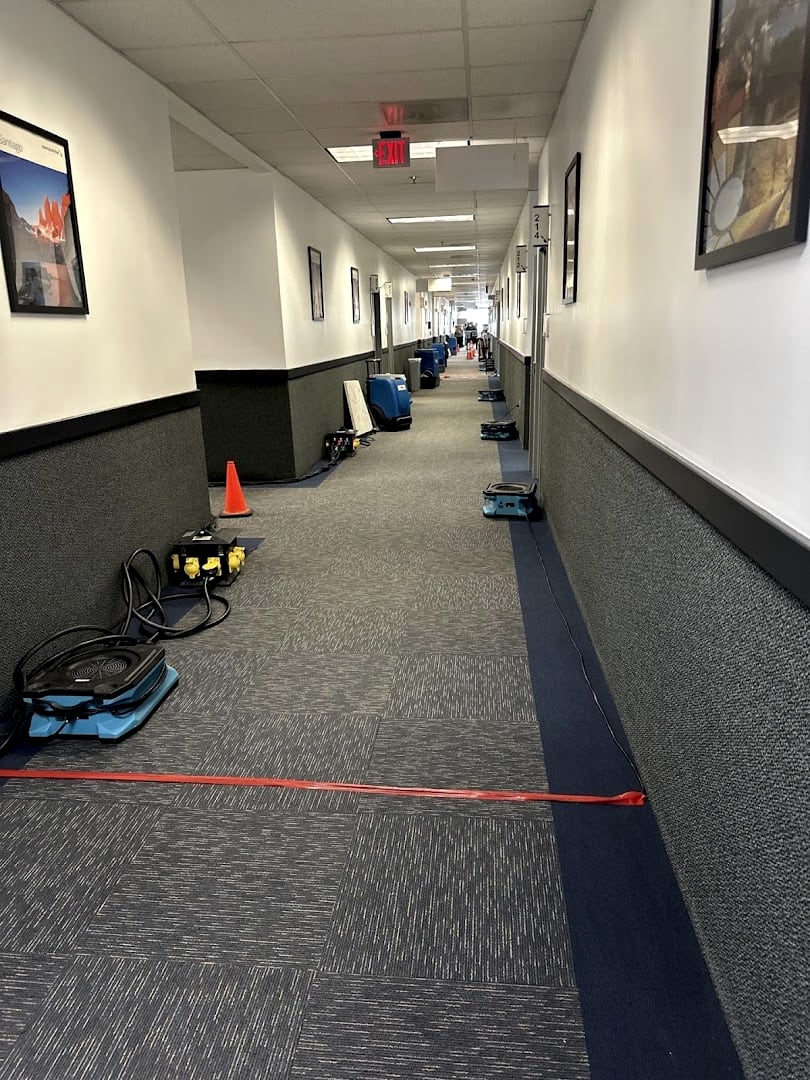 Sewage Cleanup: restoration work in progress